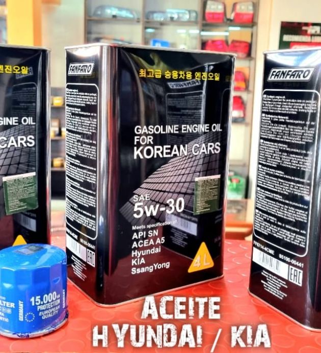 Aceite de motor - Hyundai Kia
