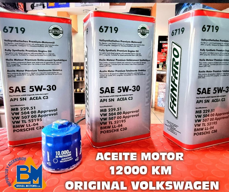 ACEITE DE MOTOR ORIGNAL VOLKSWAGEN