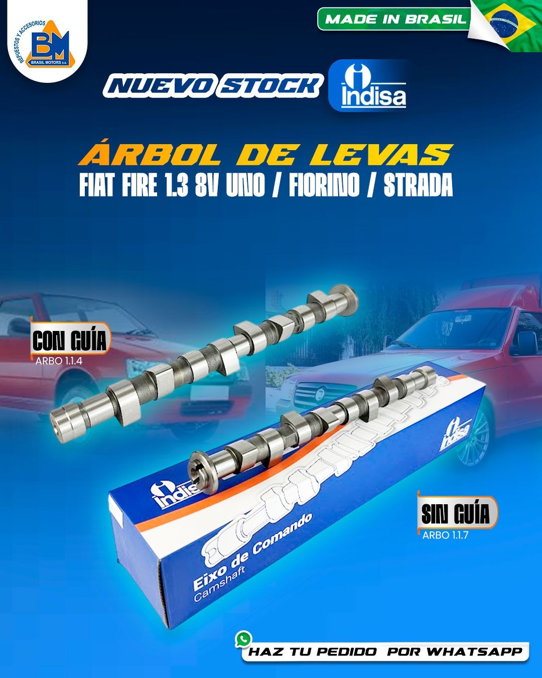 ARBOL LEVAS FIAT ARGO