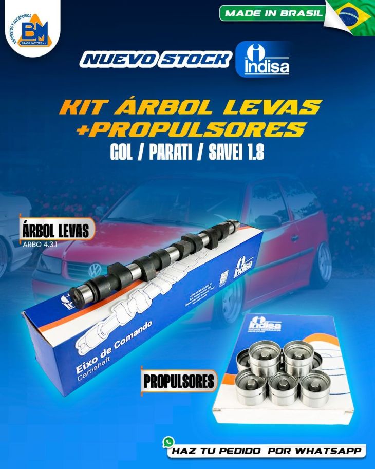 ARBOL LEVAS GOL G3 PARATI SAVEIRO 1.8