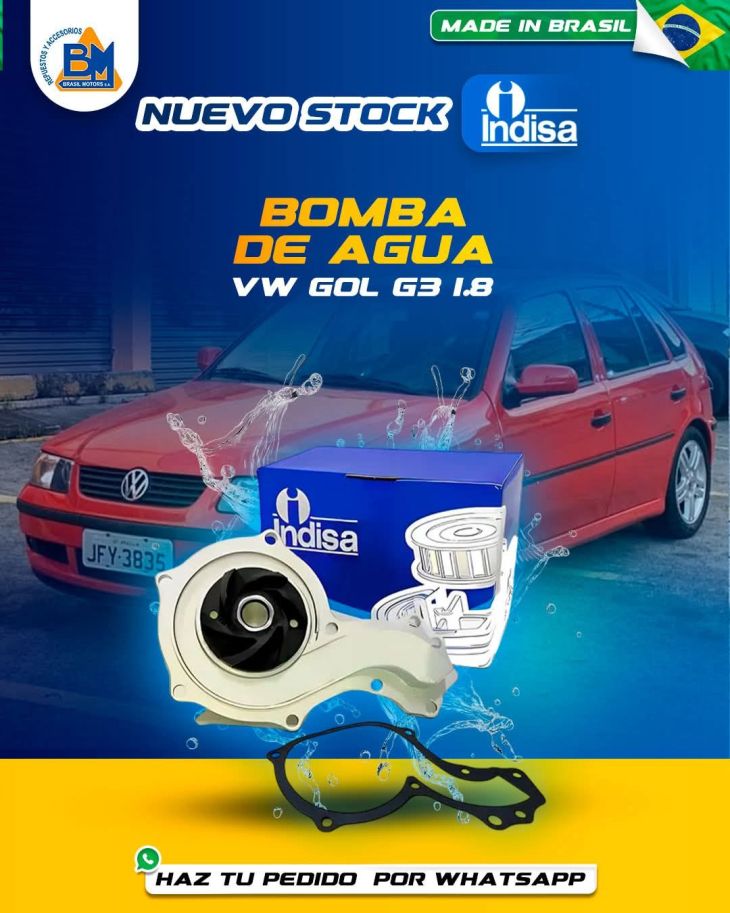 BOMBA AGUA VW GOL G3 1.8