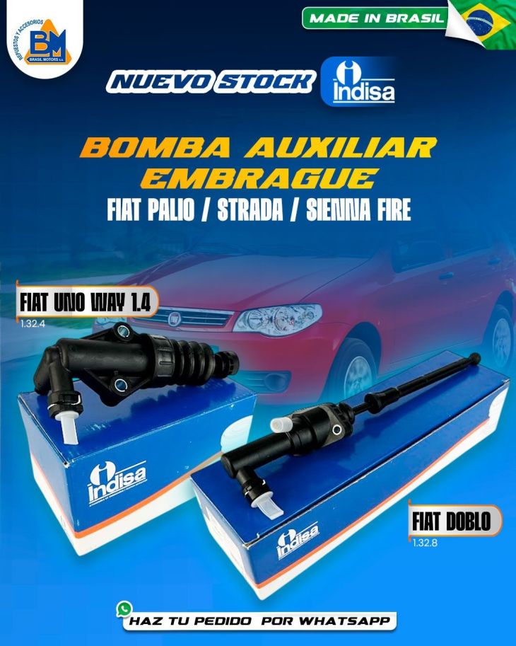Bomba Auxiliar Embrague - Palio / Strada / Sienna Fire