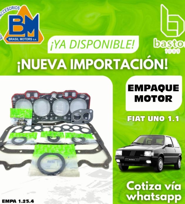 Empaque Motor - Fiat Uno 1.1