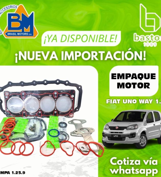 Empaque Motor - Fiat Uno Way 1.4