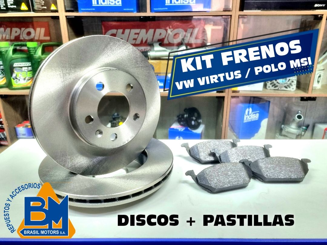 DISCOS DE FRENO VW VIRTUS