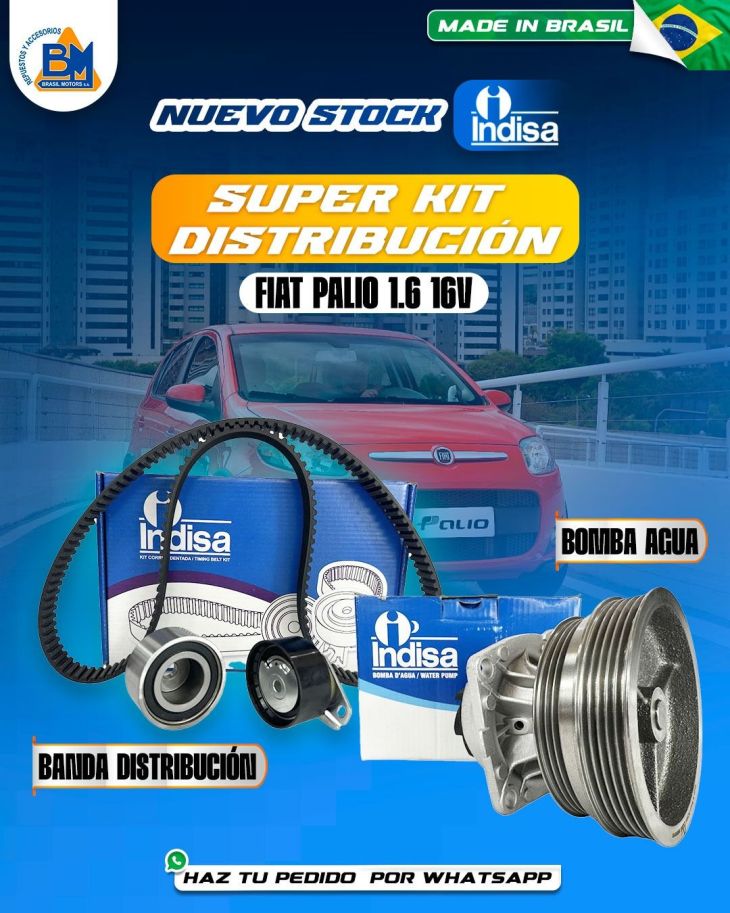 Super Kit Distribución - Fiat Palio 1.6 16v