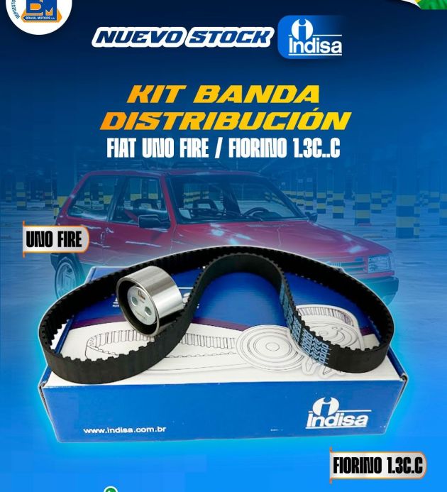 Kit Banda Distribución - Uno Fire / Fiorino 1.3