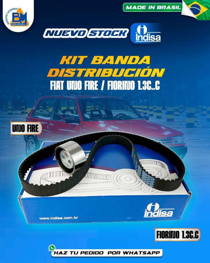 Kit Banda Distribución - Uno Fire / Fiorino 1.3
