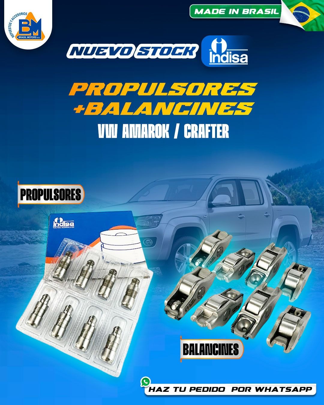PROPULSORES VW AMAROK TDI CRAFTER