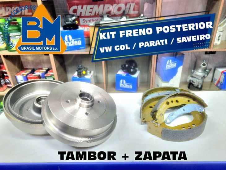 TAMBORES POSTERIORES VW GOL G3