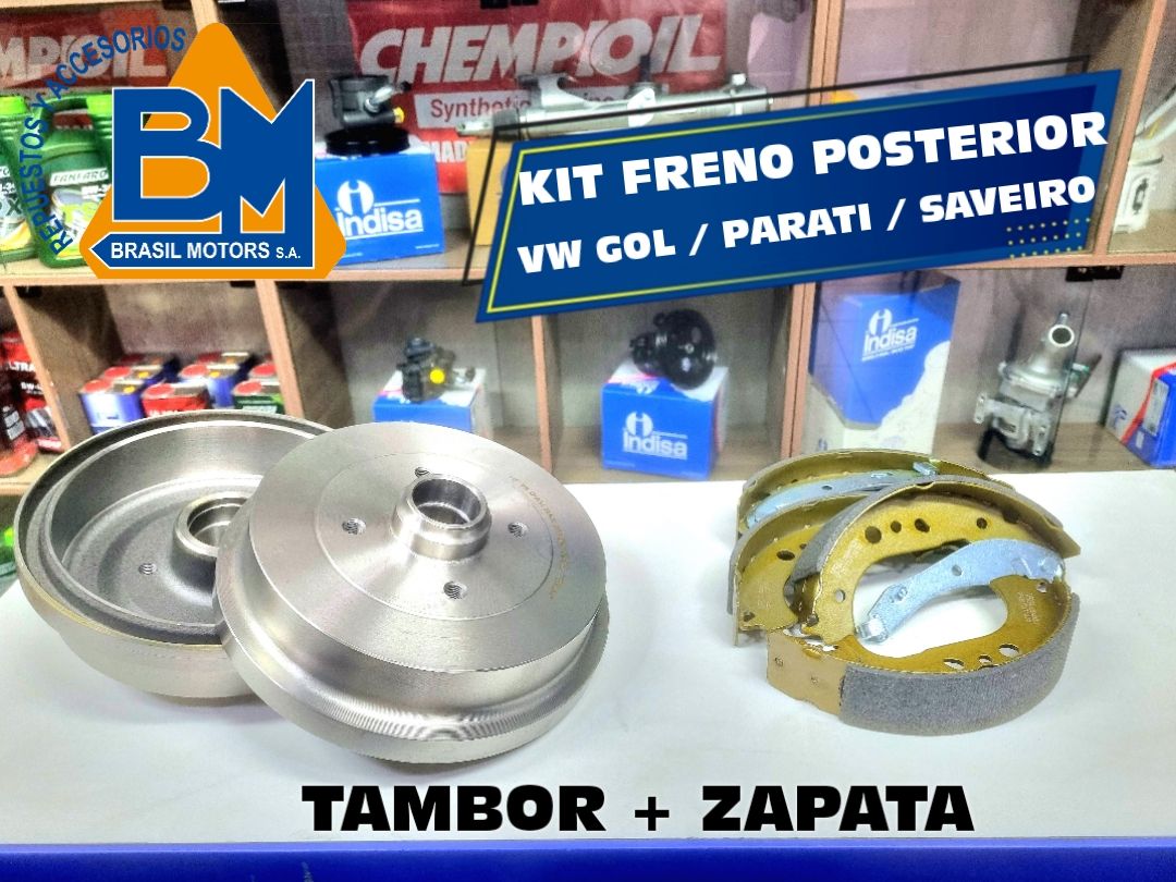 TAMBORES POSTERIORES VW GOL G3