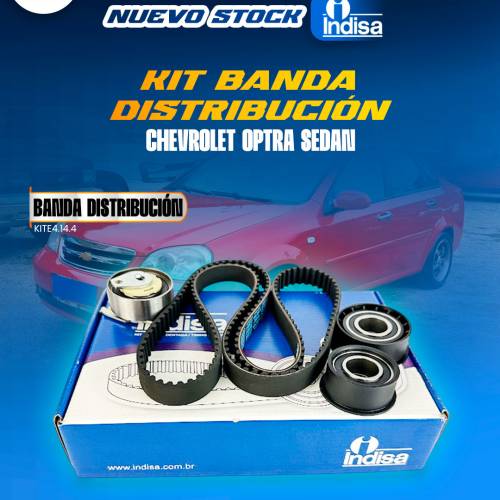 KIT BANDA DE DISTRIBUCIÓN CHEVROLET OPTRA SEDAN