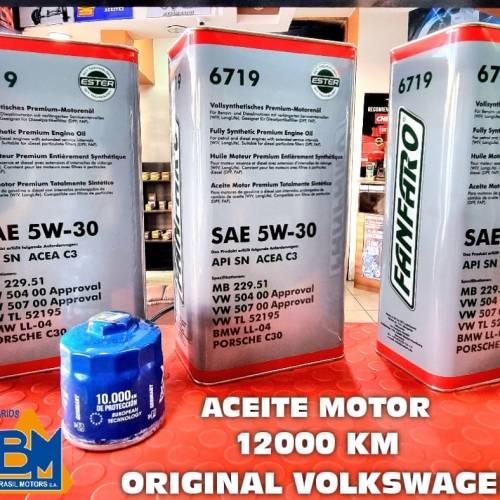 ACEITE DE MOTOR ORIGINAL VOLKSWAGEN (Rojo)
