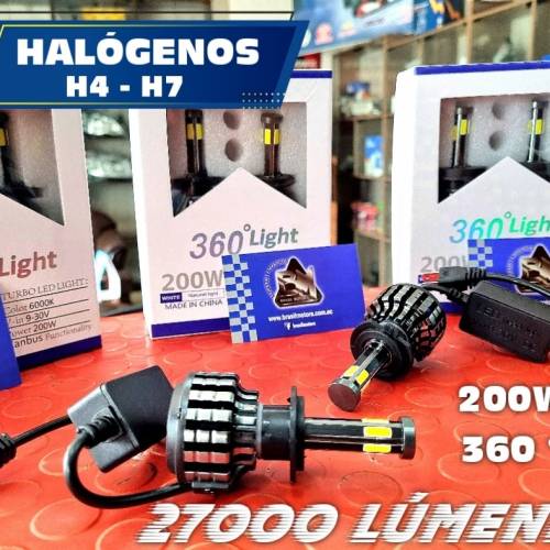 HALOGENOS TURBO LED