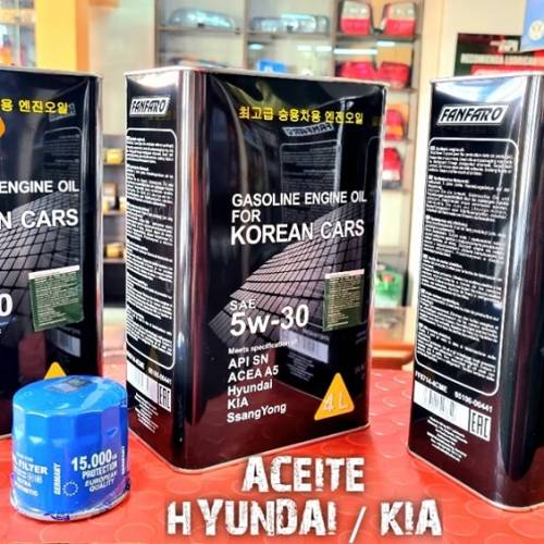 Aceite de motor - Hyundai Kia