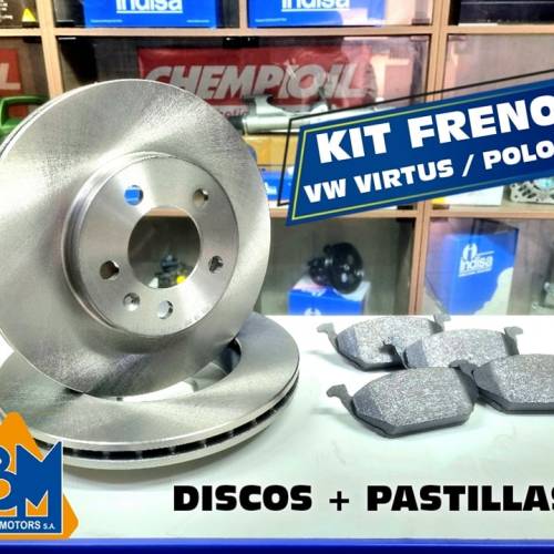 DISCOS DE FRENO VW VIRTUS