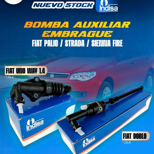 BOMBA PEDAL EMBRAGUE FIAT DOBLO UNO WAY