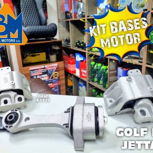KIT BASES MOTOR GOLF IV/JETTA