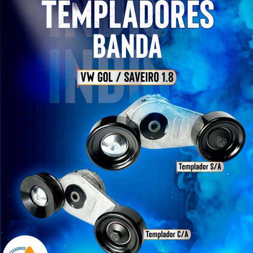 TEMPLADOR BANDA ACCESORIOS VW GOL