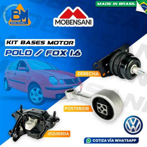 KIT BASES MOTOR POLO/FOX 1.6