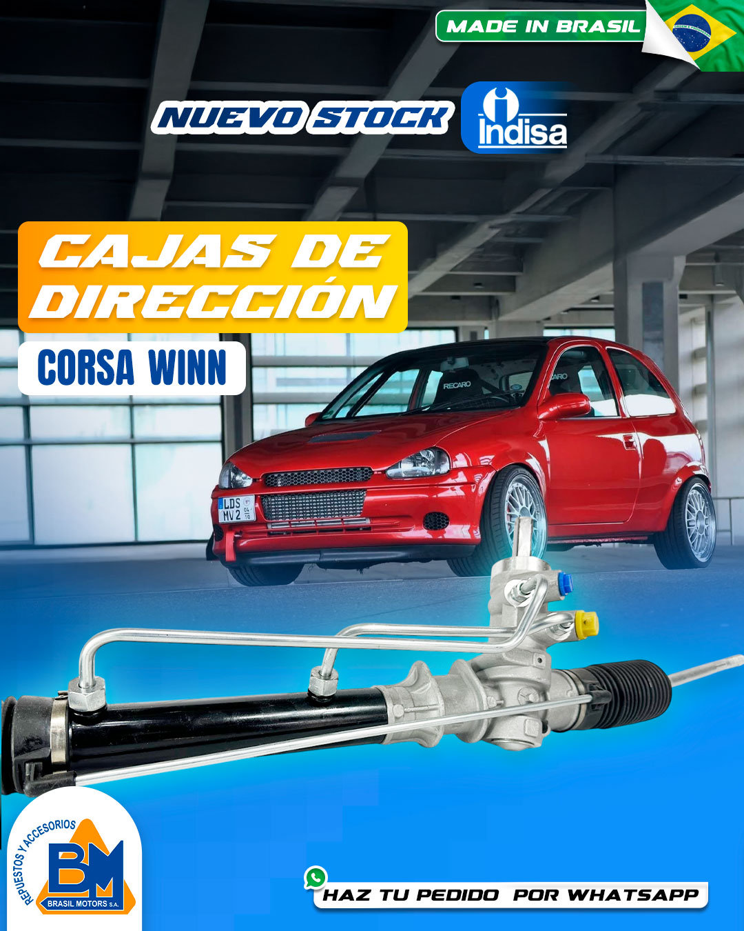 Cajas de Dirección - Corsa Winn