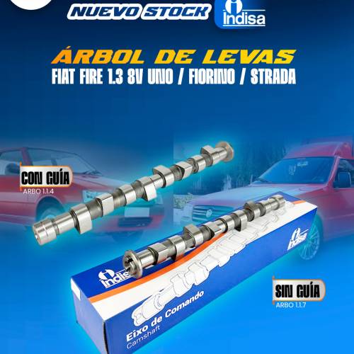 ARBOL DE LEVAS FIAT FIORINO FIRE 1.4